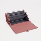 Кошелёк женский на магнитах, цвет розовый - фото 21785644