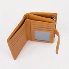 Кошелек жен 10-01-01, 9*3*14 см, 3отд+2отд/молн, д/карт, д/монет, на магните, желтый - фото 805039914