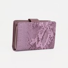 Кошелёк женский на магните, цвет пудра - фото 45936409