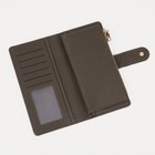 Кошелёк женский на кнопке, цвет хаки - фото 41310028