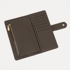 Кошелёк женский на кнопке, цвет хаки - фото 41310029