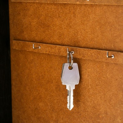 Ключница настенная «Правила нашего дома», 24×29 см