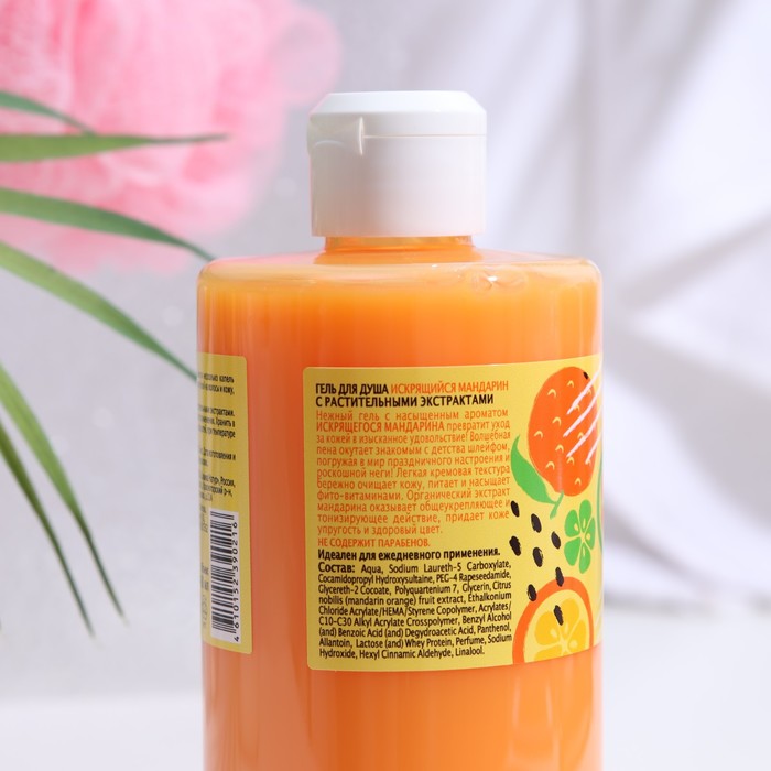 Гель для душа Life Fusion «Мандарин», 460 мл 31089