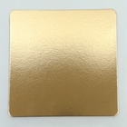 Подложка для торта, кондитерская, усиленная, 30×30 см, золото 2.5 мм - Фото 3