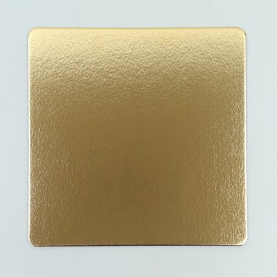 Подложка усиленная,30 х 30 см, золото-белый, 3,2 мм