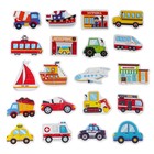 УЦЕНКА Макси-пазлы в металлической коробке «Весёлый транспорт», 40 деталей - Фото 2