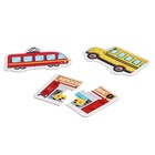 УЦЕНКА Макси-пазлы в металлической коробке «Весёлый транспорт», 40 деталей - Фото 3