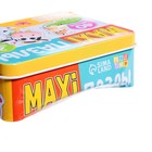 Макси-пазлы в металлической коробке «Весёлые зверята», 40 деталей, уценка 9299021