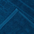 Полотенце махровое Space, размер 50х90 см, цвет синий, 320г/м, 100% хлопок - Фото 3
