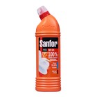 Средство чистящее для унитаза Sanfor WC gel super power, 750 мл - Фото 3