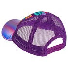 Кепка детская с сеткой, фиолетовая, размер 52-56 «Щенячий патруль» - фото 35249694