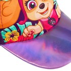 Кепка детская с сеткой, фиолетовая, размер 52-56 «Щенячий патруль» - фото 35249695