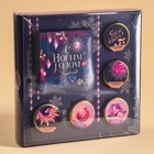 Подарочный набор «С Новым годом!»: чай чёрный (50 г), крем-мед (5 шт. x 30 г) - фото 60001651