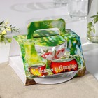 Набор чайный «Розочка», 200 мл, в чемоданчике. стекло, прозрачный - фото 48122931