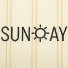 Полотенце Доляна Sunday 35х60 см, 100% хл, вафля 160 г/м2 9212955 - фото 13531128