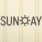 Полотенце Доляна Sunday 35х60 см, 100% хл, вафля 160 г/м2 - Фото 3