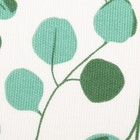 Фартук кухонный «Доляна. Эвкалипт», 60×70 см, 100% хлопок, рогожка 164 г/м², белый - Фото 3