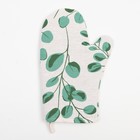 Варежка - прихватка «Доляна. Эвкалипт» 20×27 см, 100% хлопок, ватин 250 г/м² - Фото 3