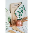 Прихватка «Доляна. Эвкалипт», 19×19 см, 100% хлопок, ватин 250 г/м² - Фото 5
