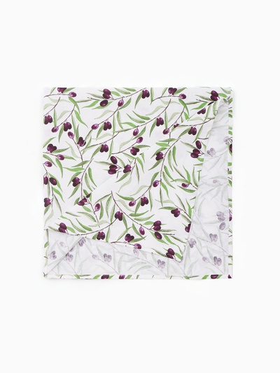 Скатерть «Доляна» Olives 149×220 см, 100% хлопок, рогожка 164 г/м²