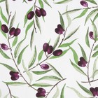 Скатерть Доляна Olives 149х220 см, 100% хл, рогожка 164 г/м2 - Фото 5