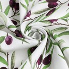 Скатерть Доляна Olives 149х250 см, 100% хлопок, рогожка 164 г/м2 - Фото 6