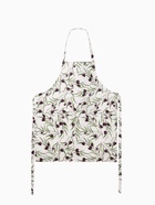 Фартук кухонный «Доляна» Olives, 60×70 см, 100% хлопок, рогожка 164 г/м², белый - Фото 4