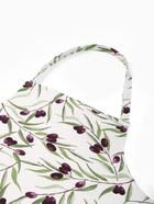 Фартук кухонный «Доляна» Olives, 60×70 см, 100% хлопок, рогожка 164 г/м², белый - Фото 5