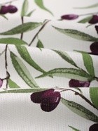 Фартук кухонный «Доляна» Olives, 60×70 см, 100% хлопок, рогожка 164 г/м², белый - Фото 8