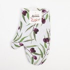 Варежка-прихватка Доляна Olives 20×27 см, 100% хлопок, ватин 250 г/м² - Фото 4