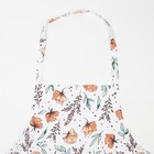 Фартук кухонный «Доляна» Oleander, 60×70 см, 100% хлопок, рогожка 164 г/м², белый - Фото 2