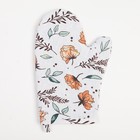 Кухонный набор Доляна Oleander: варежка 20×27 см, прихватка 19×19 см, 100% хлопок - Фото 3