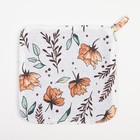 Набор кухонный Доляна Oleander: варежка 20х27 см, прихватка 19х19 см, 100% хлопок 9215890