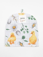 Грелка на чайник Доляна Duckling 28×28 см, 100% хл, рогожка 164 г/м² - Фото 5