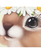 Полотенце кухонное «Этель. Зайчик с ромашками», 40×70 см, 100% хлопок, саржа 190 г/м² - Фото 5