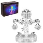 Пазл 3D кристаллический, «Знак зодиака Весы» ,42 детали, световые эффекты, работает от батареек - Фото 1