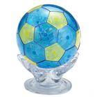 Пазл 3D кристаллический «Мяч», 77 деталей, световые эффекты, работает от батареек, МИКС - фото 9489645