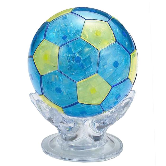 Пазл 3D кристаллический «Мяч», 77 деталей, световые эффекты, работает от батареек, МИКС - фото 1887648737