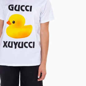 

Футболка женская GUCCI XUYUCCI, цвет белый, размер 54