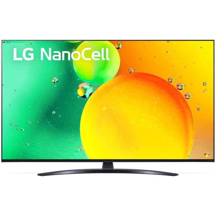 Телевизор LG 43NANO769QA 43 3840x2160 DVB-T2C HDMI 3 USB 2 SmartTV синий 4497200₽