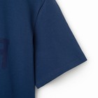 Футболка мужская MINAKU Fuck синяя, р-р 52 - Фото 8