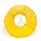 Каркас флористический желтый 15 см (комплект 5 шт) - фото 21787158