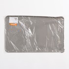 Коврик силиконовый под миску, 47×30 см, серый - Фото 6