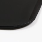 Коврик силиконовый под миску, 47 х 30 см, чёрный - Фото 5