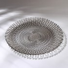 Тарелка «Ретро Grey», d=21, цвет серый 9272939 Тарелка «Ретро Grey», d=21, цвет серый 9272939