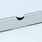 Коробка для пиццы, белая 25 х 25 х 4 см 9231382