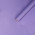 Плёнка для цветов упаковочная матовая «Лавандовая», 0.5 x 8 м, 55 мкм - фото 10000820