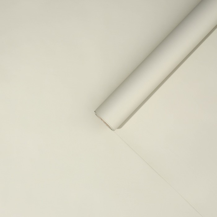 Плёнка для цветов упаковочная матовая «Оливковая», 0.5 x 8 м, 55 мкм - Фото 1
