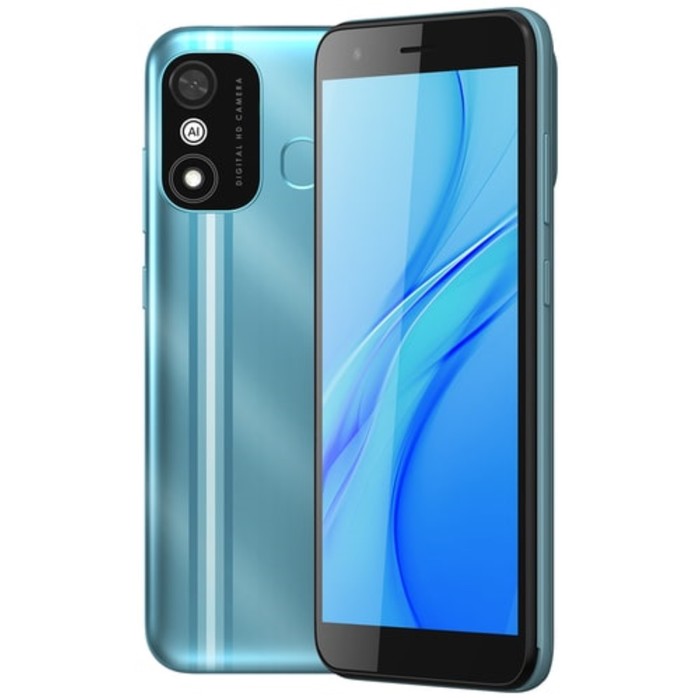 Смартфон Itel A27 (A551L), 5.45", IPS, 2 Гб, 32 Гб, 2Sim, 5 Мп, GPS, 4000 мАч, голубой - фото 51323024