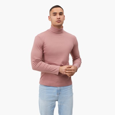 Водолазка мужская MINAKU: Basic line MAN цвет терракот, размер 54